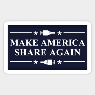 Make American Share Again - Ethernet 2024 Magnet